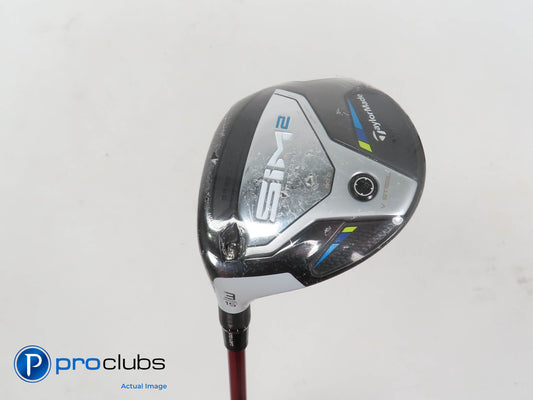 New! Left Handed TaylorMade Sim 2 Titanium 15* 3 Wood- Speeder NX Regular 399011