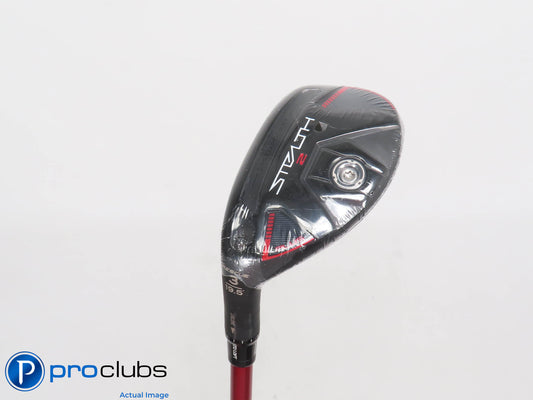 New! Left Hand TaylorMade Stealth2 PLUS Rescue 19.5* 3 Hybrid - Regular - 399222