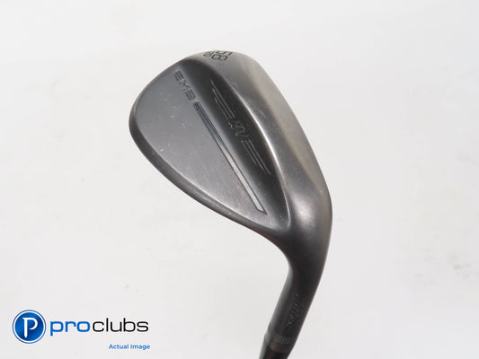 Titleist Vokey SM9 Black D-Grind 58*(12*) Wedge - SteelFiber 105g Wedge - 399282