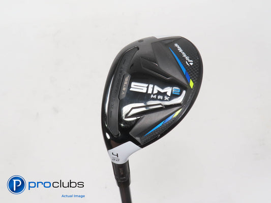 Nice Left Handed TaylorMade SIM 2 MAX 22* 4 HYBRID Ventus 6R Regular Flex 398965