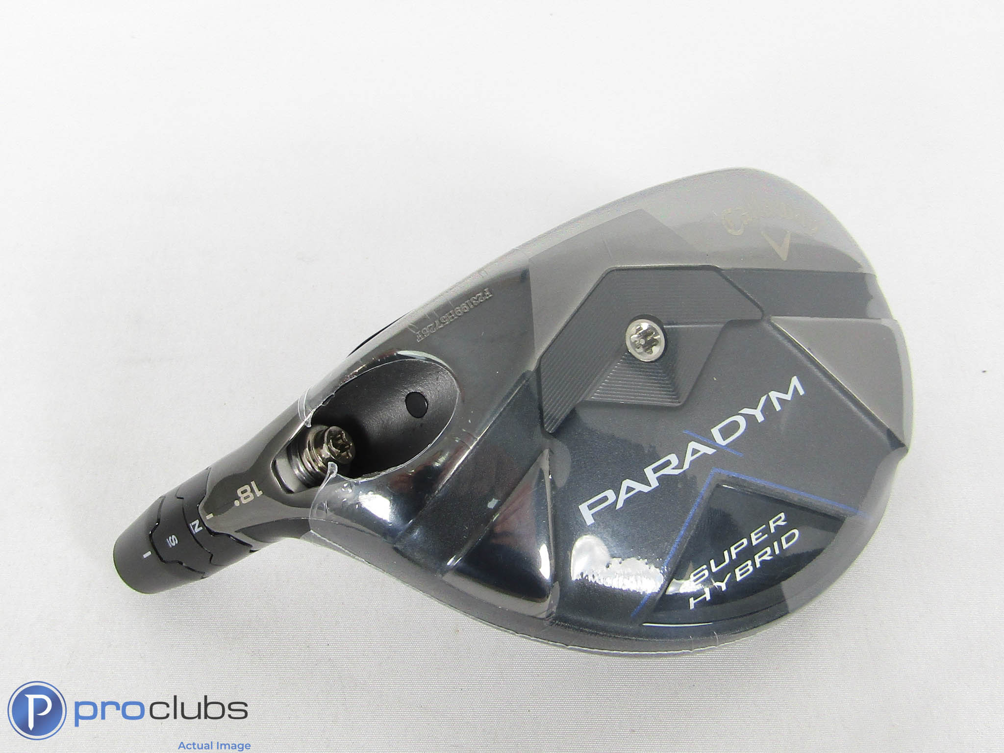 Left Handed! Callaway Paradym Super 18* 3 Hybrid - Head Only w/Adapter - 443977