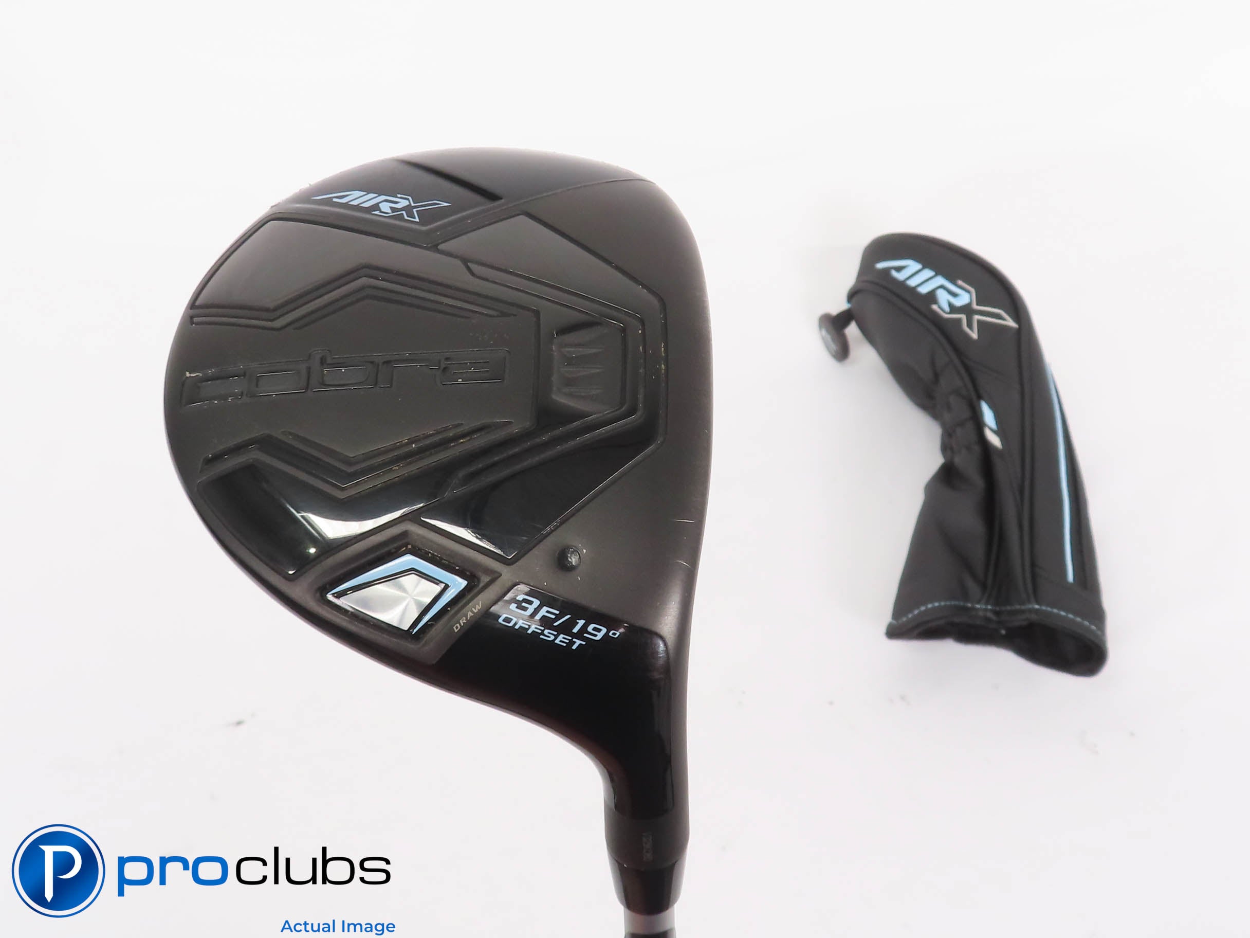 Ladies Cobra AIR-X2 Offset 19* 3 Wood w/HC - Cobra Ultralite 45g Ladies #441090