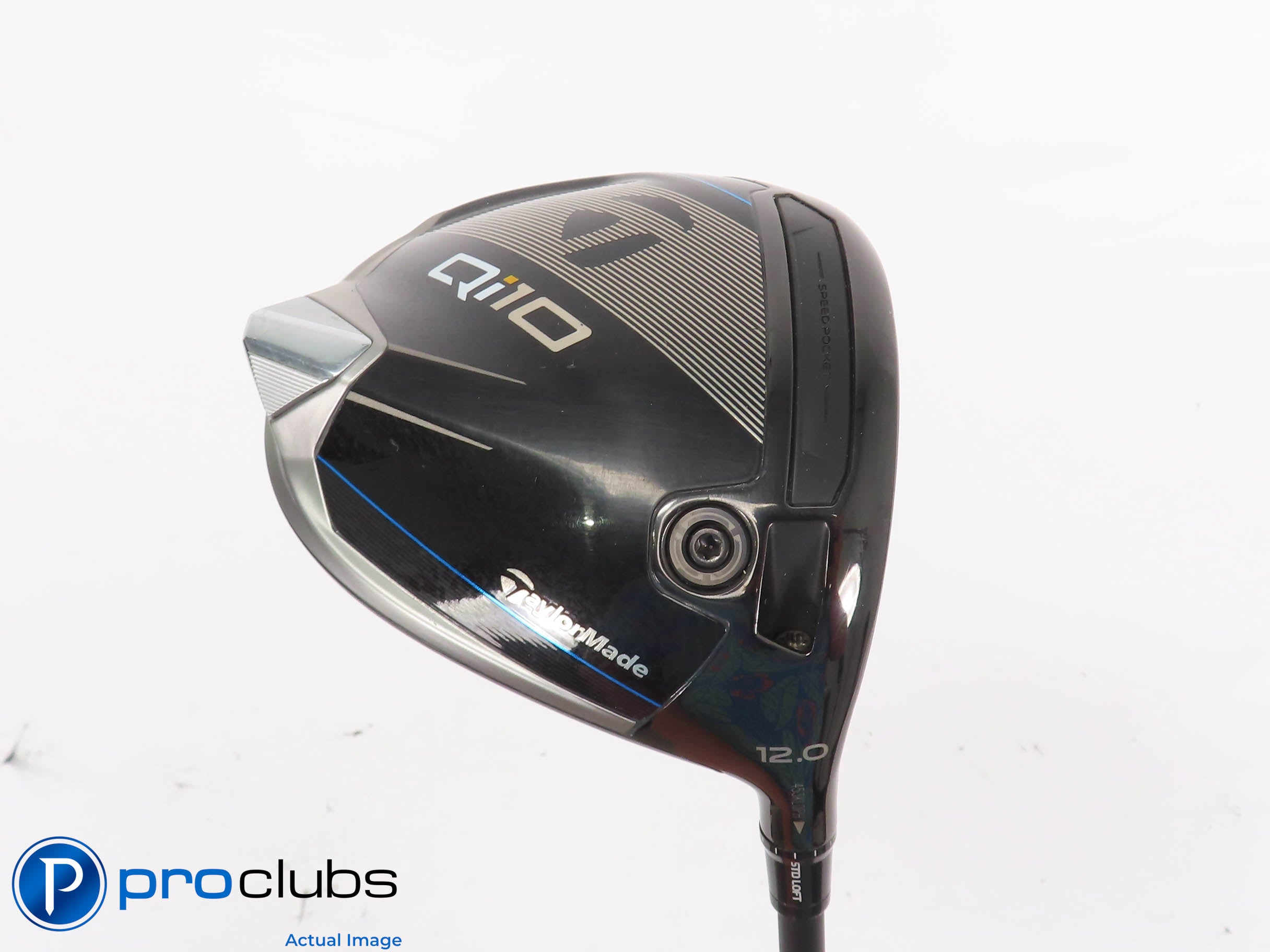 Nice TaylorMade Qi10 12* DRIVER - Ventus Blue 5A Senior Flex 443896