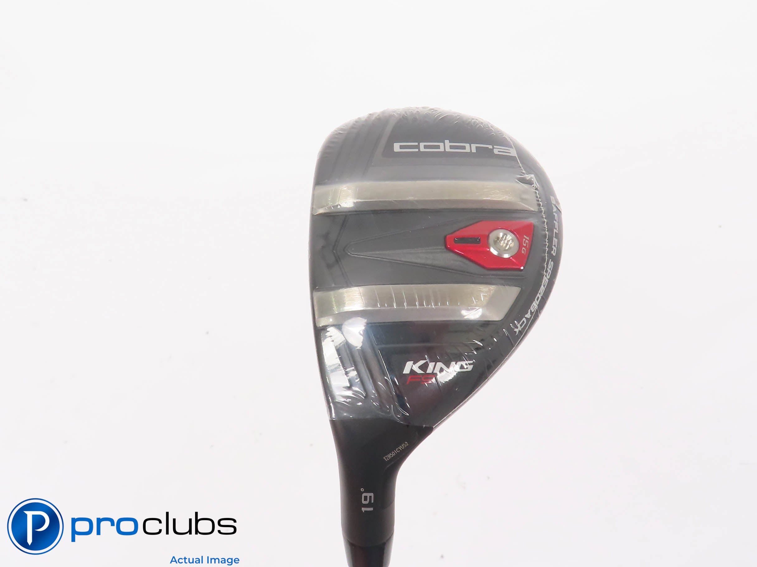 New! Left Handed Cobra KING F9 19* 3 Hybrid - Fujikura Atmos Stiff Flex #444277