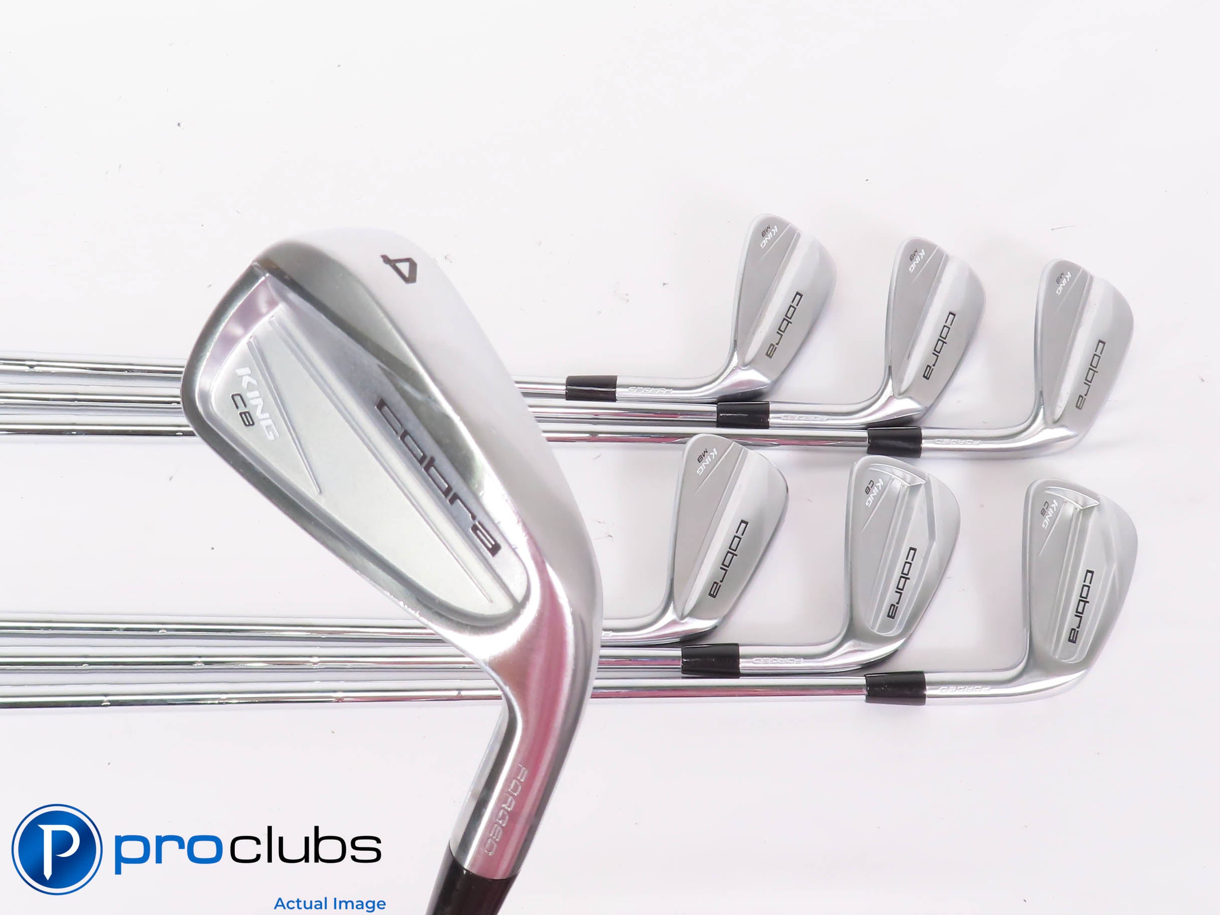 Nice Cobra '23 KING CB/MB 4-PW Combo IRON SET - DG X100 X-Flex Steel 443221