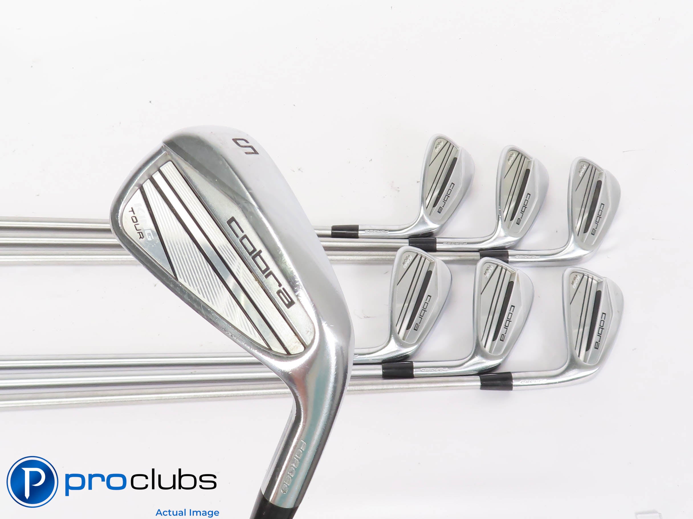 Nice Cobra '23 KING TOUR 5-PW,GW IRON SET - KBS CTaper 130 X-Flex Steel 443235