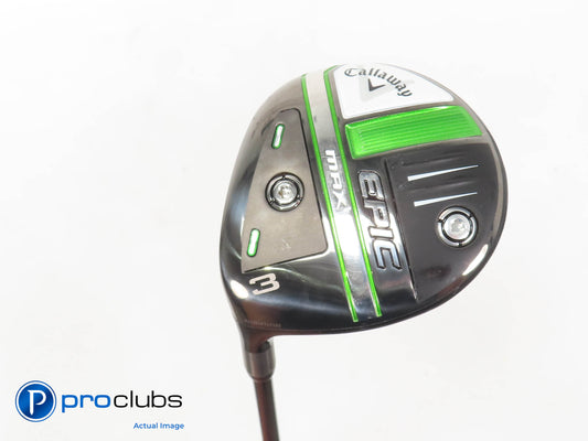 Left Handed Callaway Epic MAX 3 Wood - Accra FX M3 Regular Flex - 400474