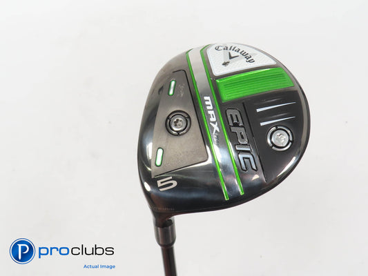 Left Handed Ladies Callaway Epic MAX 5 Wood - Accra FX M0 Ladies Flex - 400476