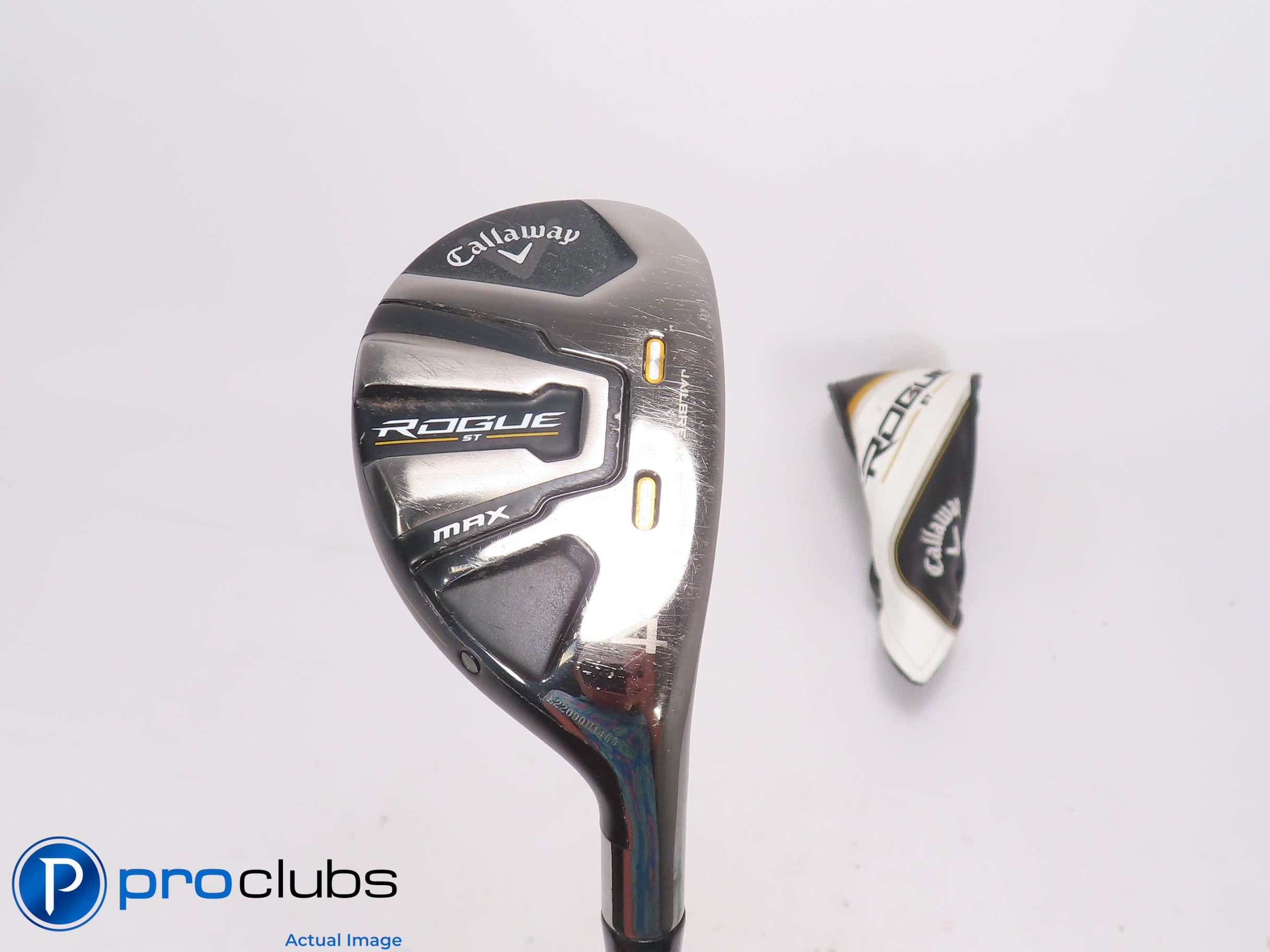Callaway ROGUE ST MAX 20* 4 HYBRID w/Cover Tensei AV Blue 65 Regular Flex 467785