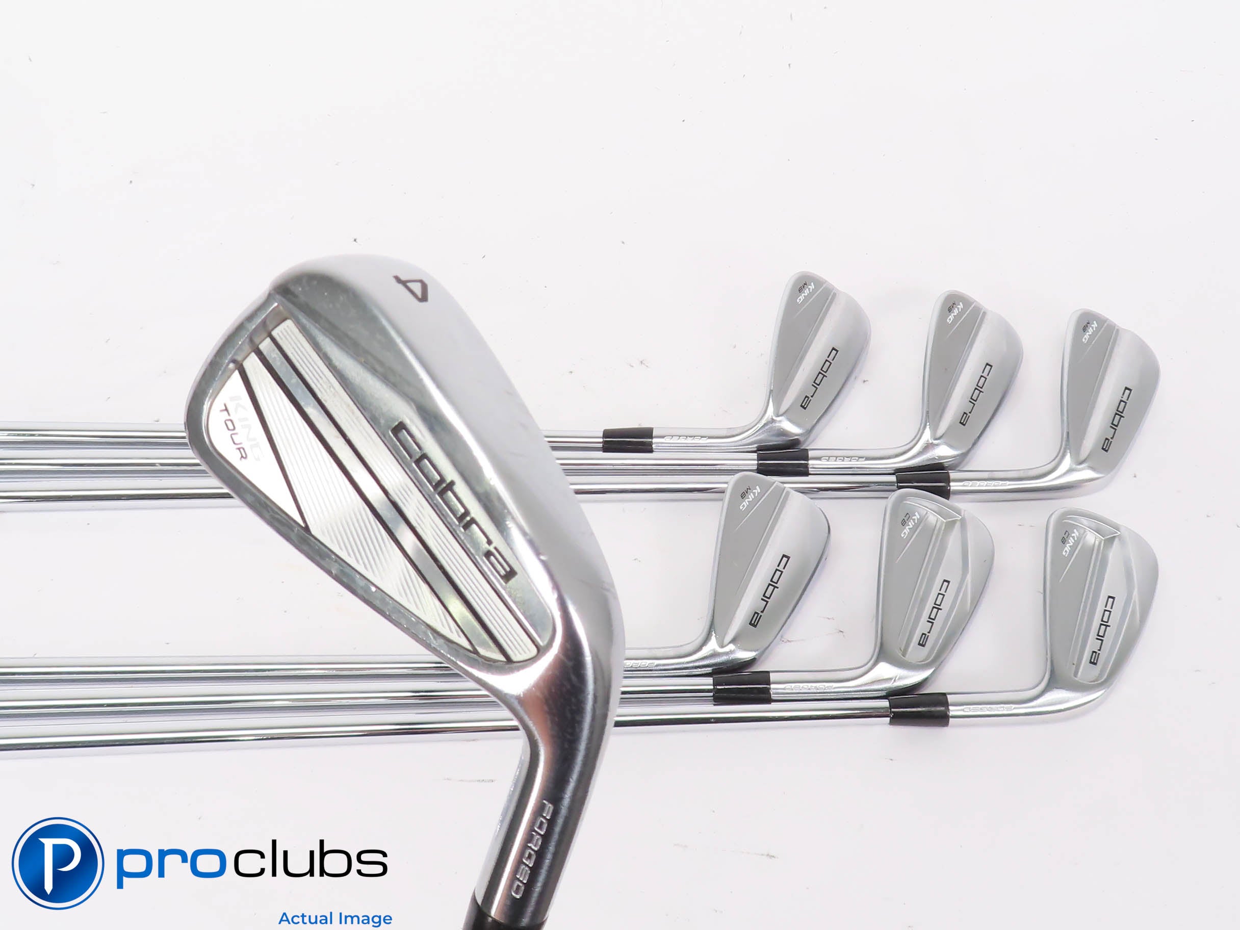 Nice Cobra '23 KING TOUR/CB/MB 4-PW Combo IRON SET - Project X Stiff Flex 443230