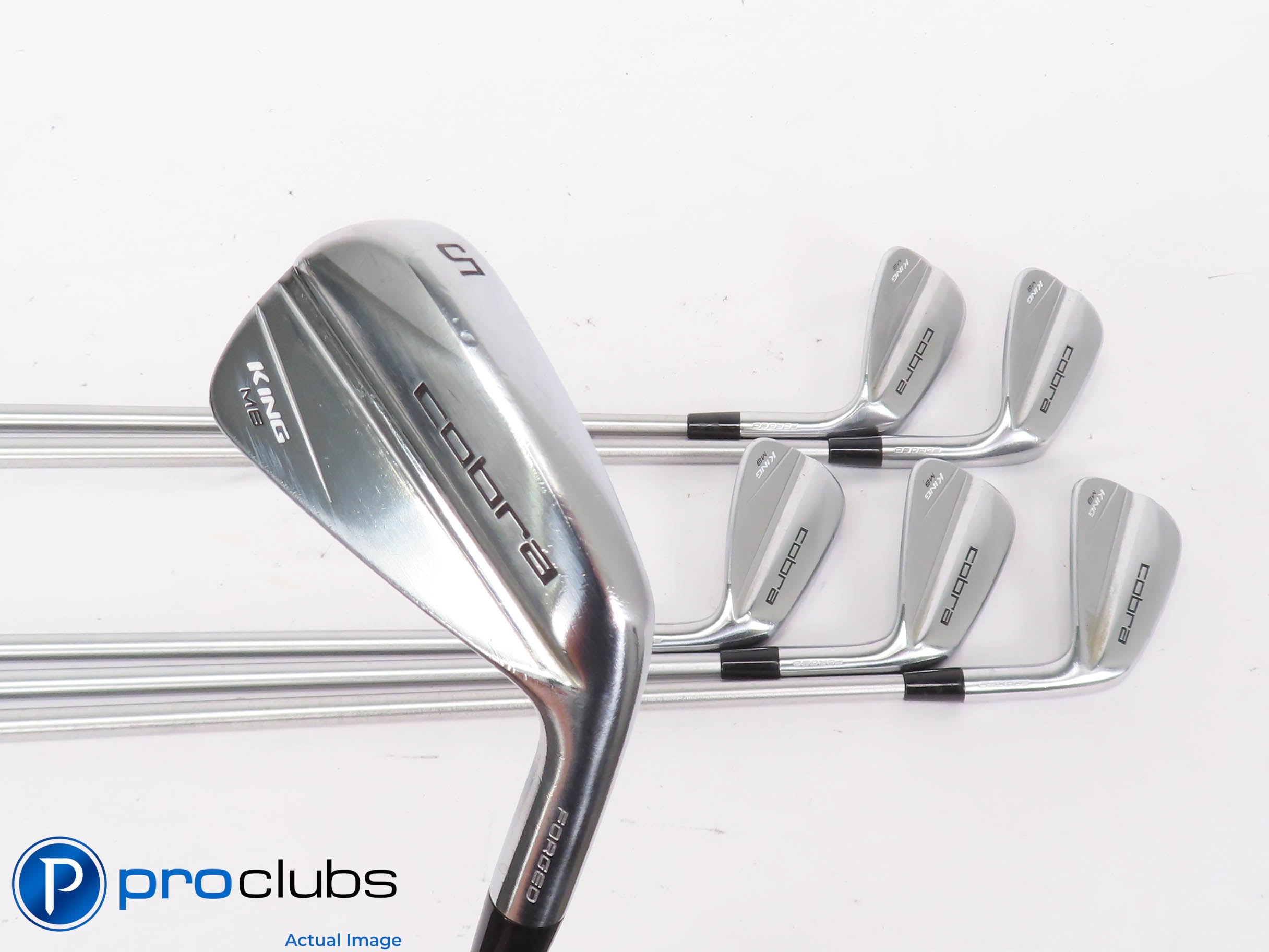 Nice Cobra '23 KING MB 5-PW IRON SET - KBS CTaper 130 X-Flex Steel +1/2" 443251