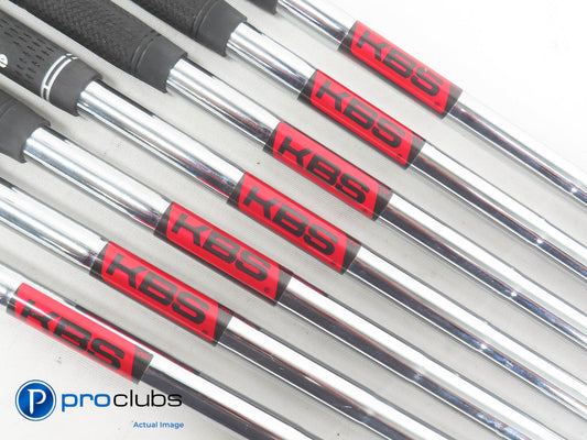 KBS TOUR 120 Stiff Flex Steel Iron Shaft Set (7-PW, W, W, W) .355" #353560