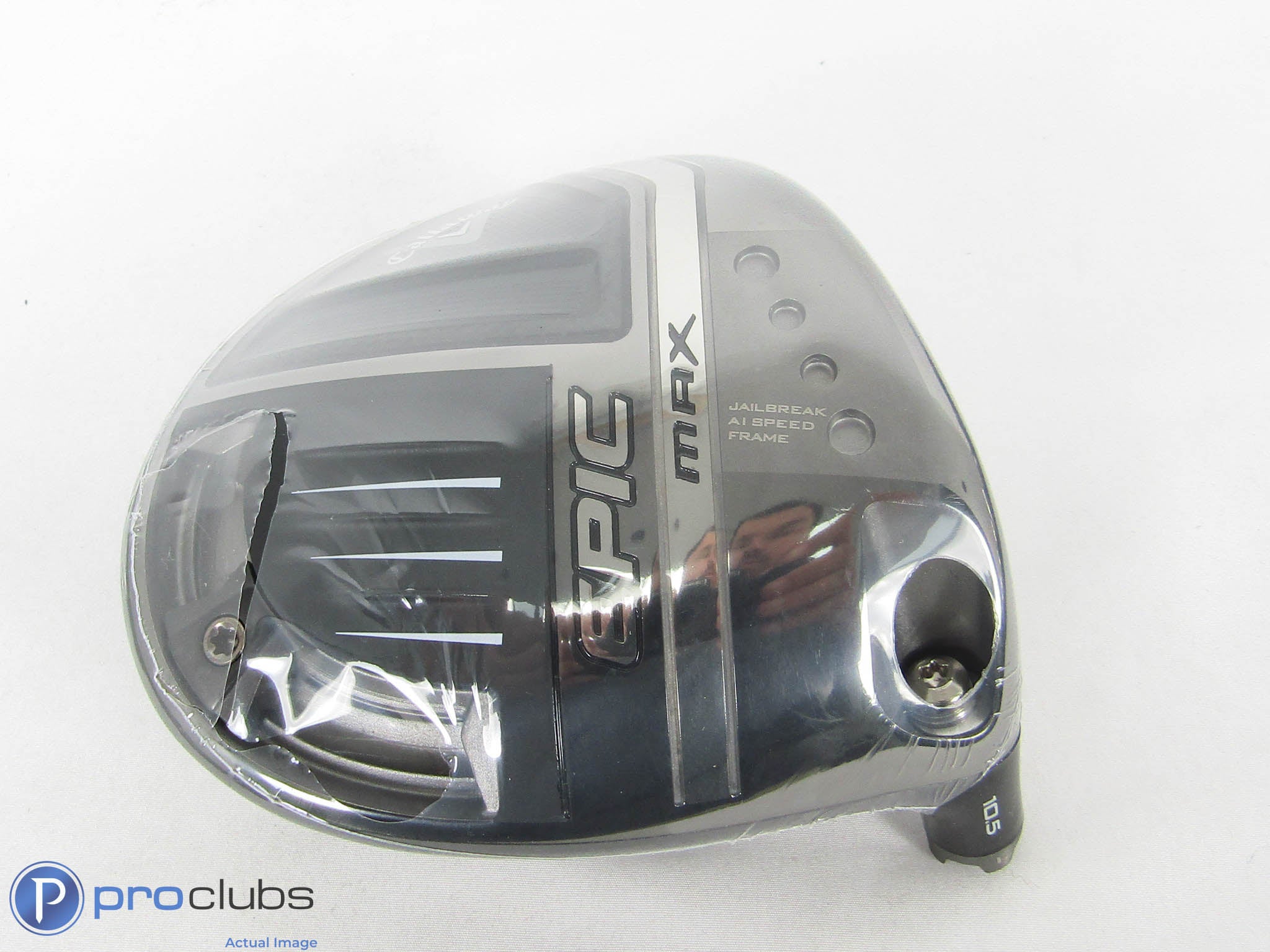 NEW! Callaway Custom Black/Silver 2021 Epic MAX 10.5* Driver-Head Only-445414
