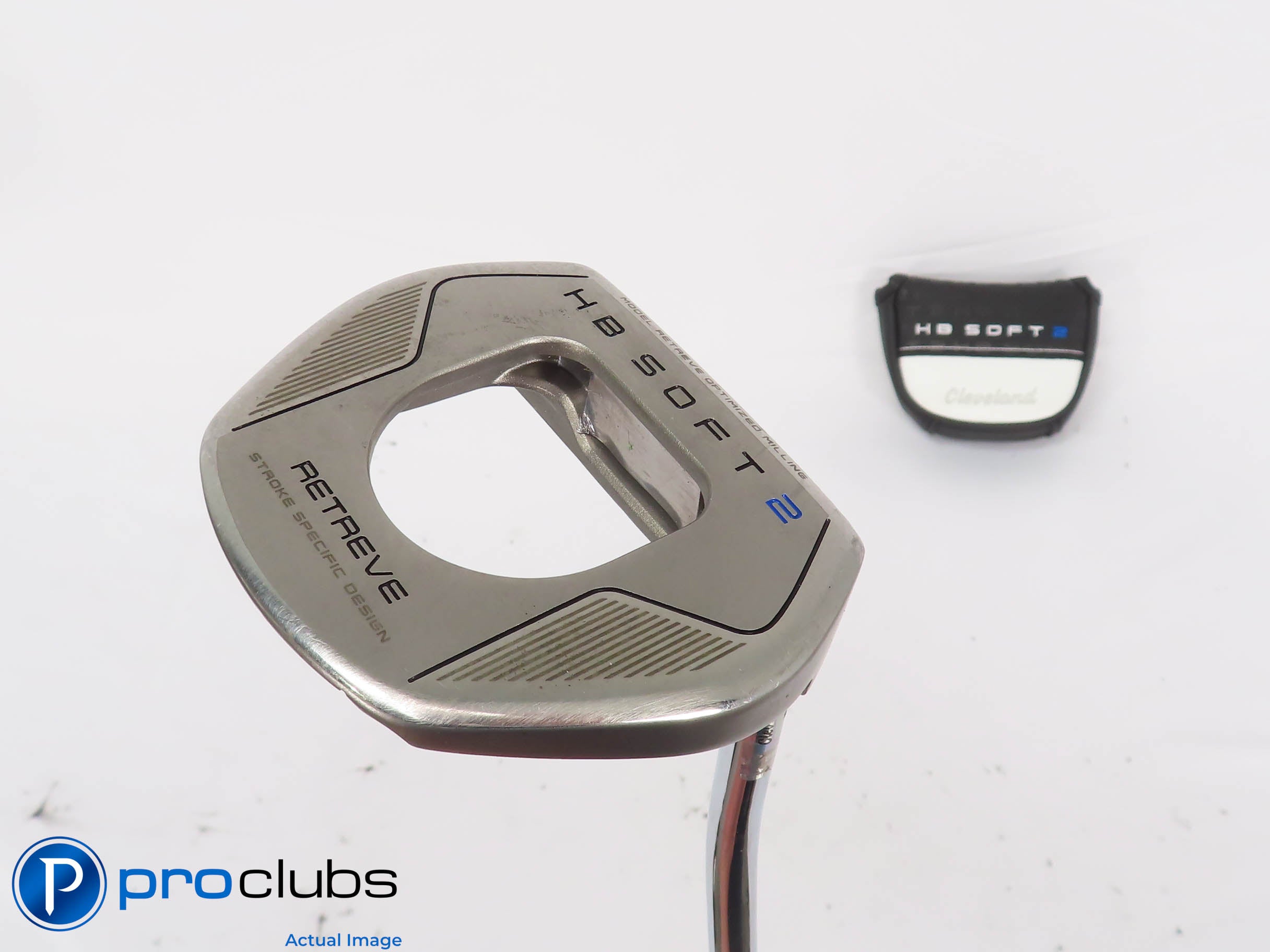 Cleveland HB Soft 2 RETREVE 33" Putter w/Cover #445546