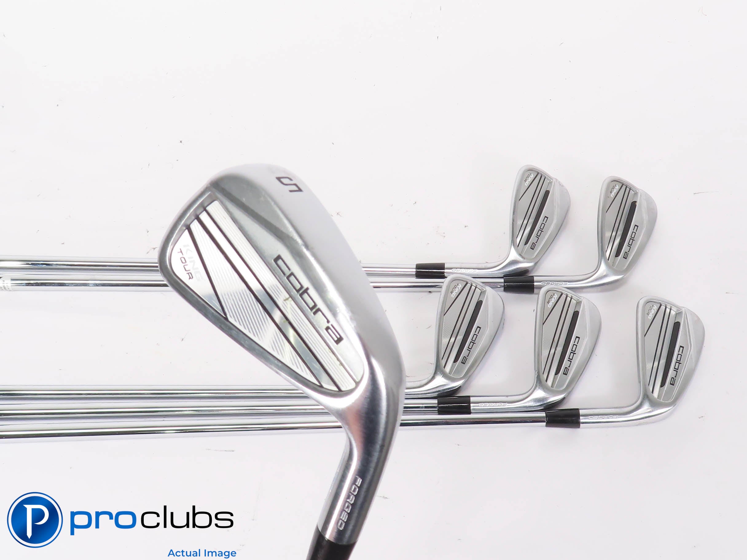 Nice Cobra '23 KING TOUR 5-PW IRON SET - Project X 6.0 Stiff Flex Steel 443253