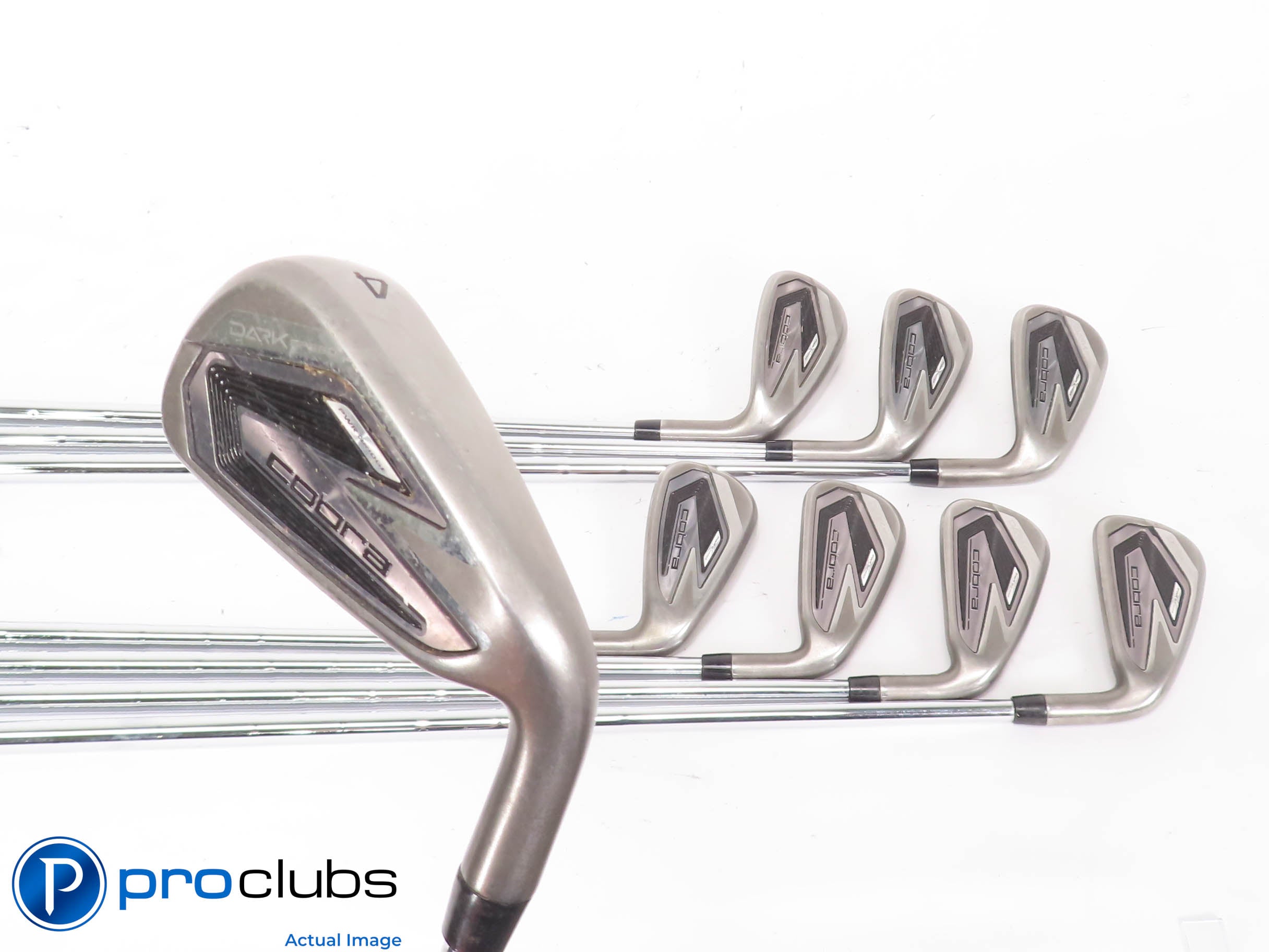 Nice Cobra DARKSPEED 4-PW,GW IRON SET - KBS TourV 120 X-Flex Steel +1/2" 443119
