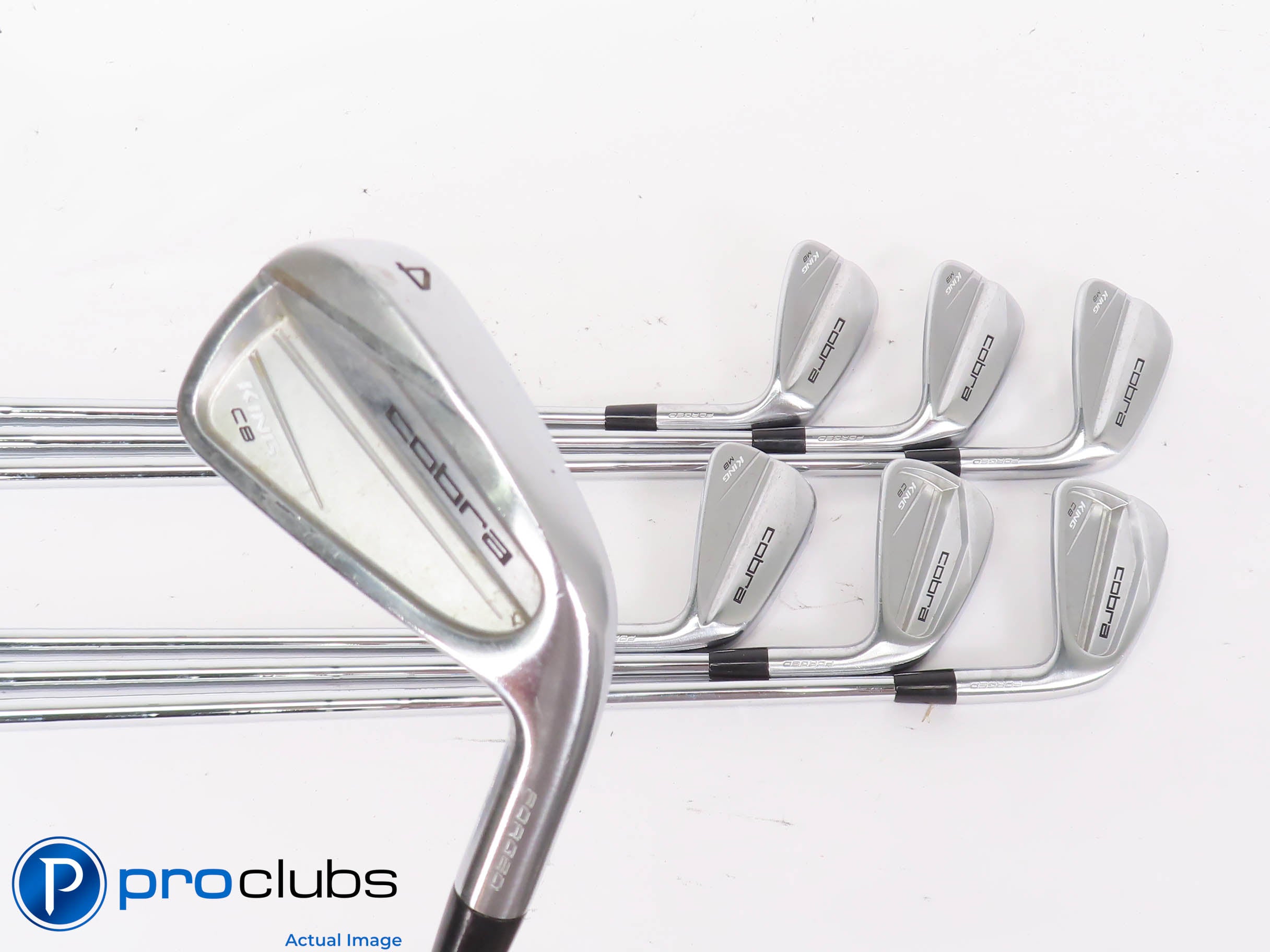 Nice Cobra '23 KING CB/MB 4-PW Combo IRON SET - KBS $Taper 120 Stiff Flex 443216