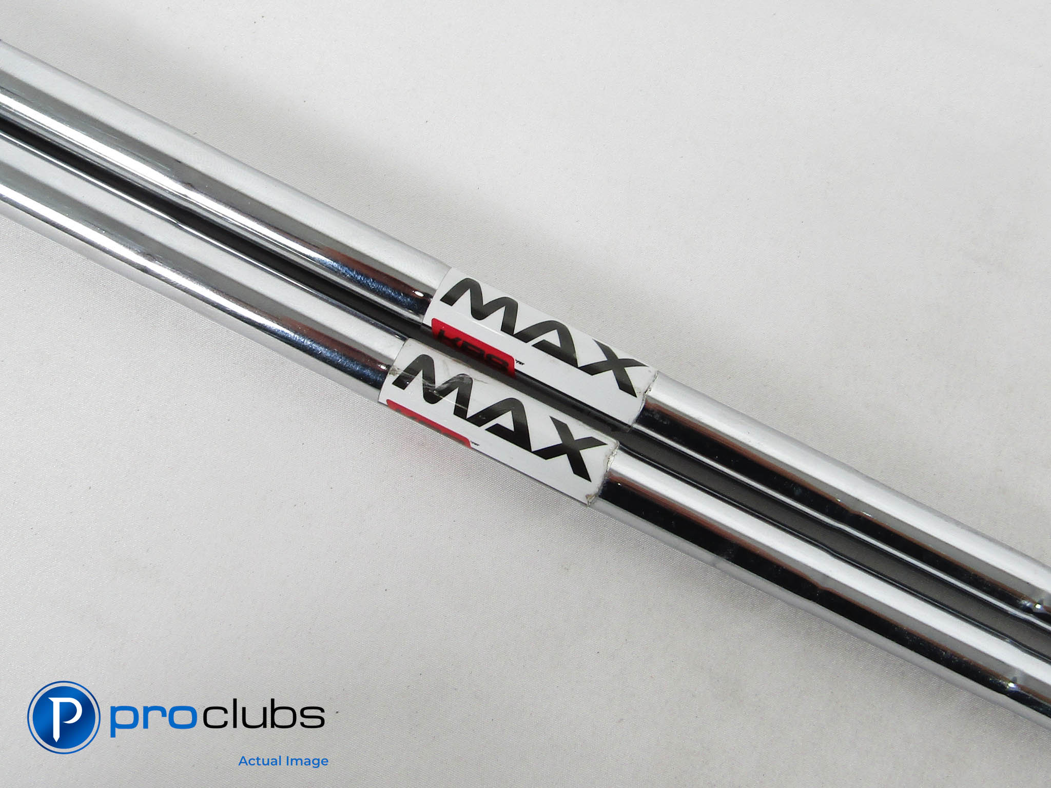 2pc KBS MAX 80 Stiff Flex Steel Wedge Shaft Set .355" Taper Tip #428846