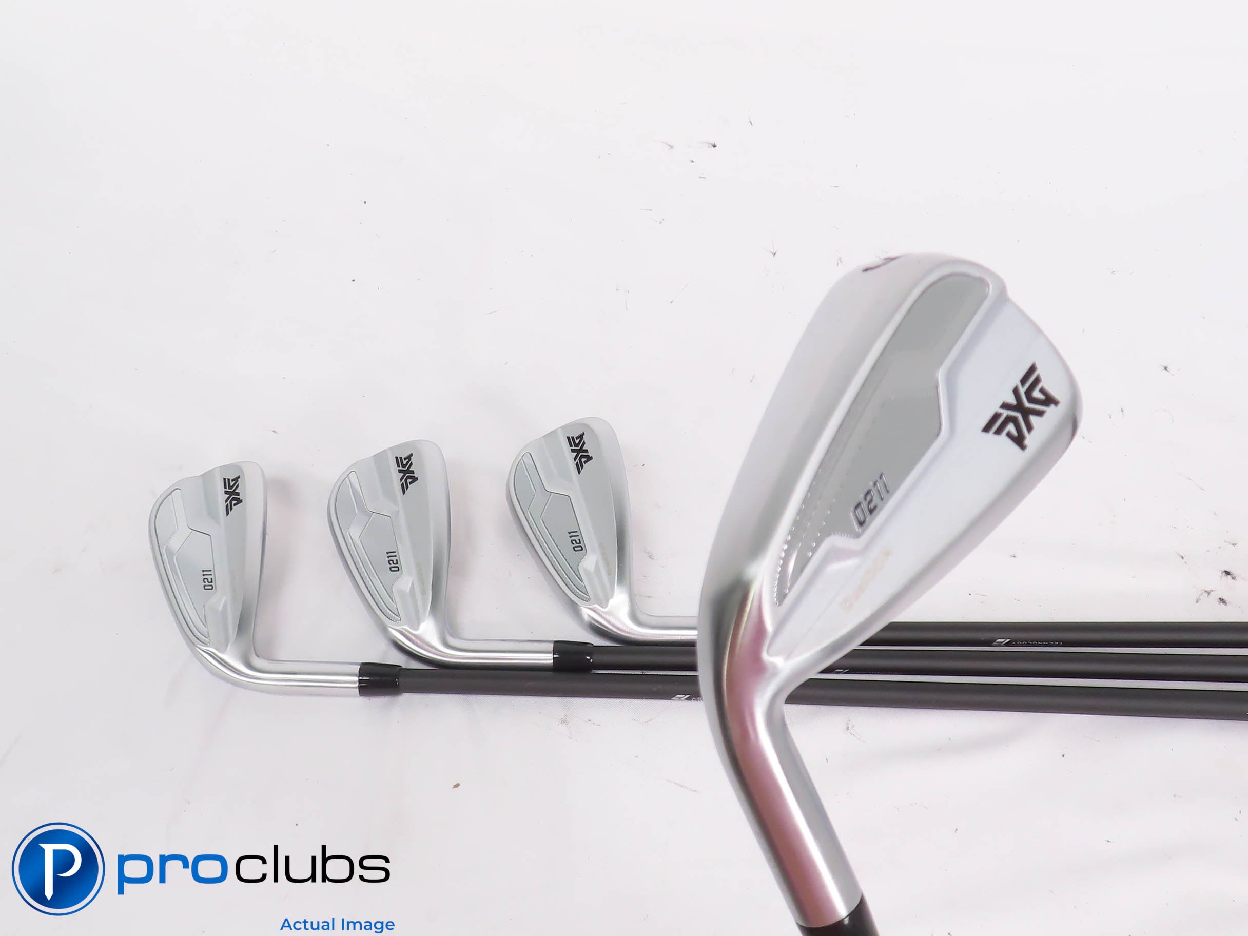 NEW Left Handed Ladies PXG 0211 DualCOR 6-9 IRON SET - MMT 50 Ladies Flex 436359