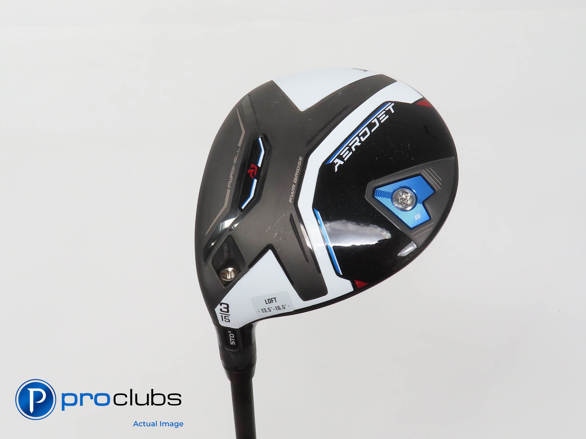 Left Handed Cobra AEROJET 15* 3 Wood - Fujikura Motore X F3 6-S Stiff - 397586