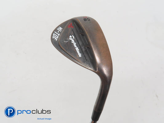 Nice TaylorMade 21' HI-TOE 58*(7*) Wedge - KBS Hi-Rev 2.0 Wedge Flex 354654