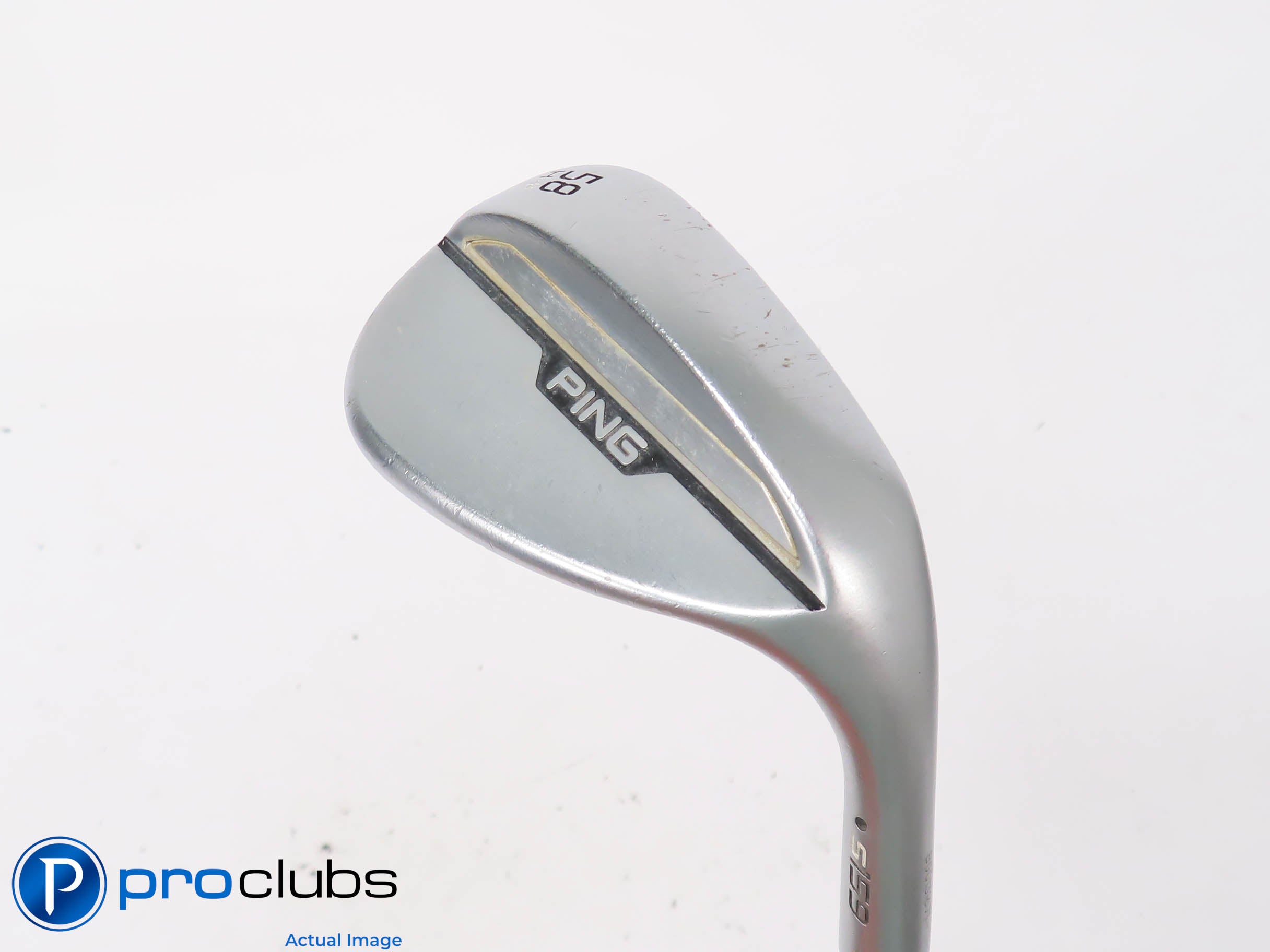 PING S159 H-Grind 58*(8*) Chrome Wedge - Ping Alta CB Senior Flex - 445995