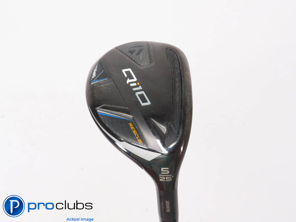 TaylorMade Qi10 25* 5 Hybrid - Ventus TR Blue 5-A Senior