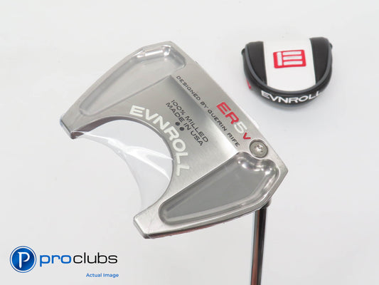 New! Evnroll ER5v 35" Chrome Putter w/Cover - 398206