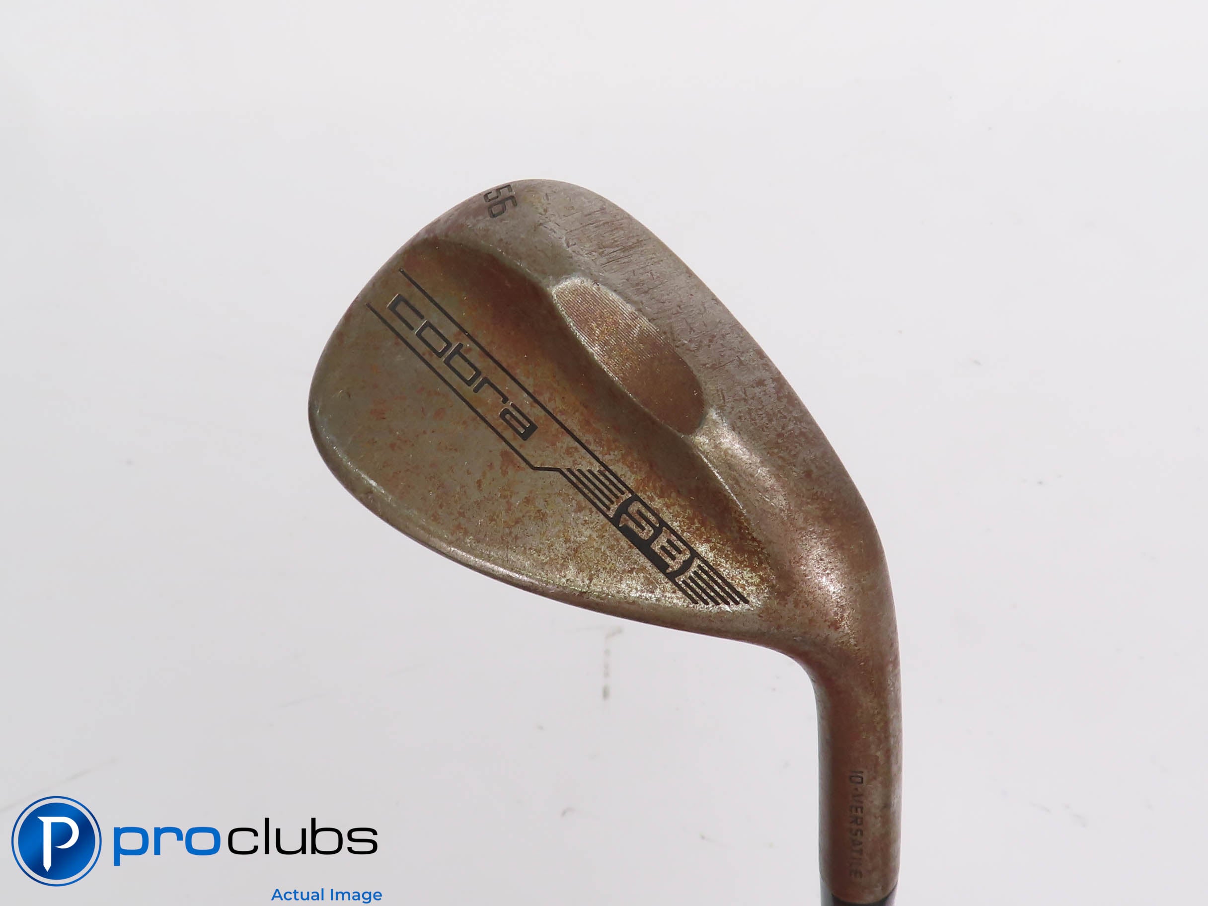 Cobra SB Snakebite Raw Versatile 56*(10*) Wedge - Dynamic Gold X-Flex - 443034