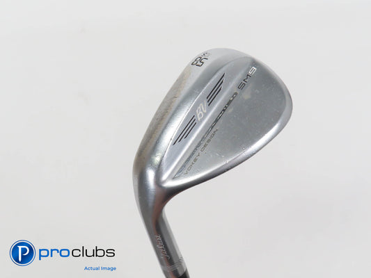 Left Handed Titleist Vokey SM9 Tour Chrome S-Grind 58*(10*) Wedge - Stiff 398240