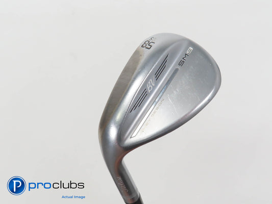 Left Handed Titleist Vokey SM9 Tour Chrome S-Grind 58*(10*) Wedge - Stiff 398241