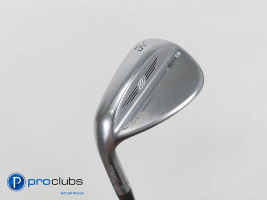 Left Handed Titleist Vokey SM9 Tour Chrome S-Grind 54*(10*) Wedge - Stiff 398244