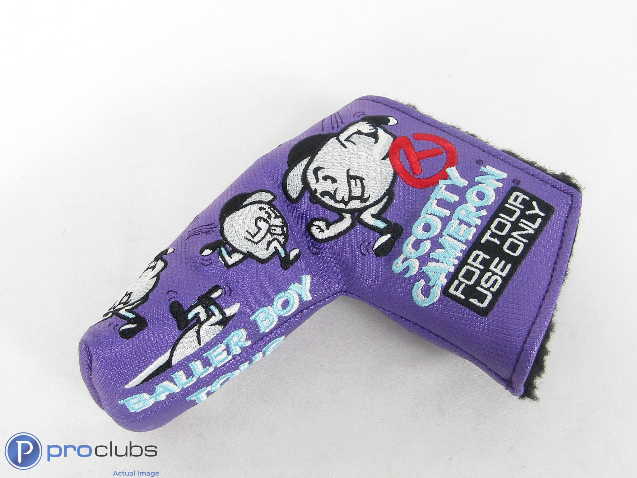 Circle T! Scotty Cameron Purple "Baller Boy" Blade Headcover- 443133