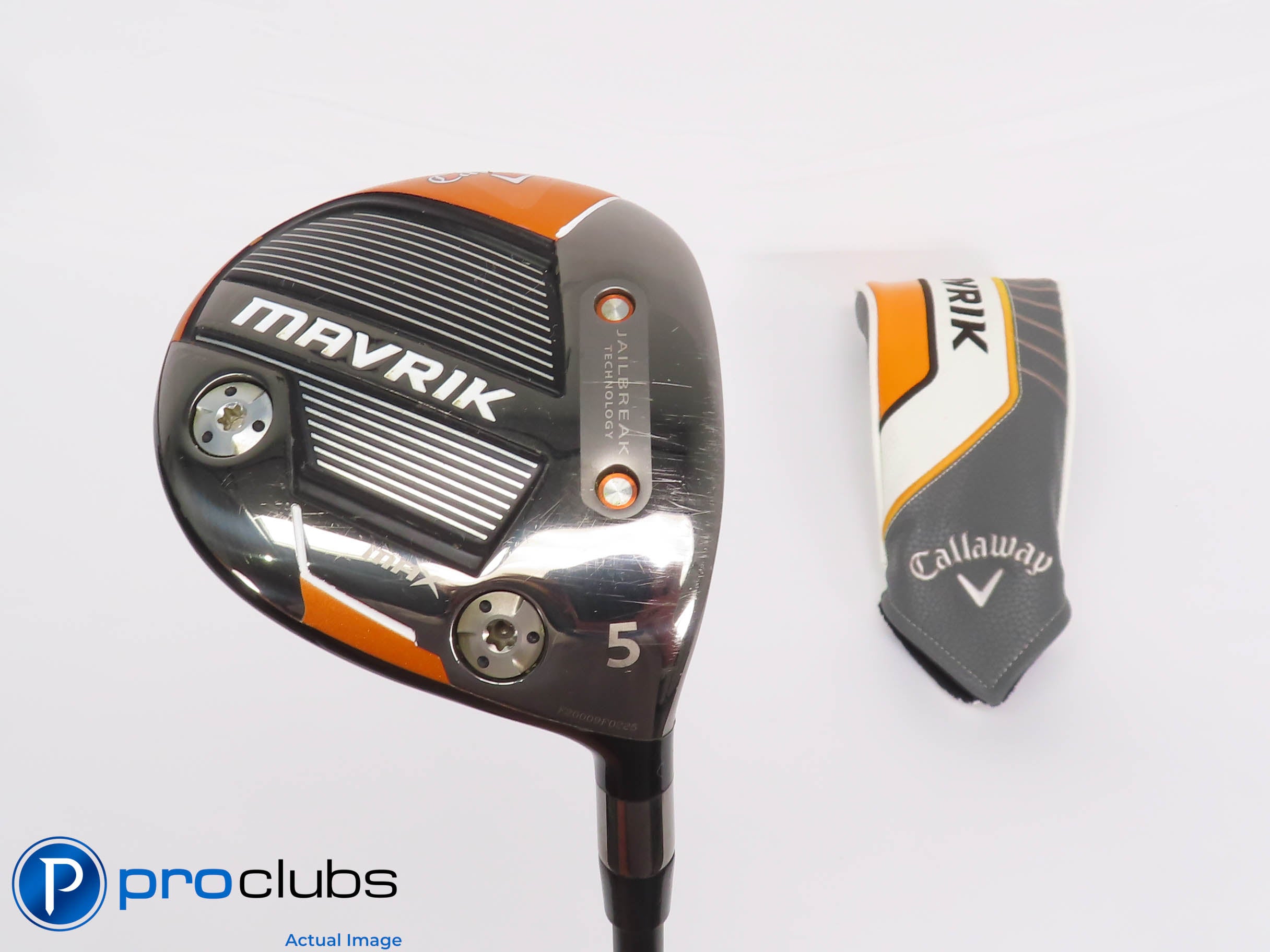 Ladies Callaway MAVRIK MAX 5 Wood w/ HC - Helium 4F1 Ladies Flex - 443427