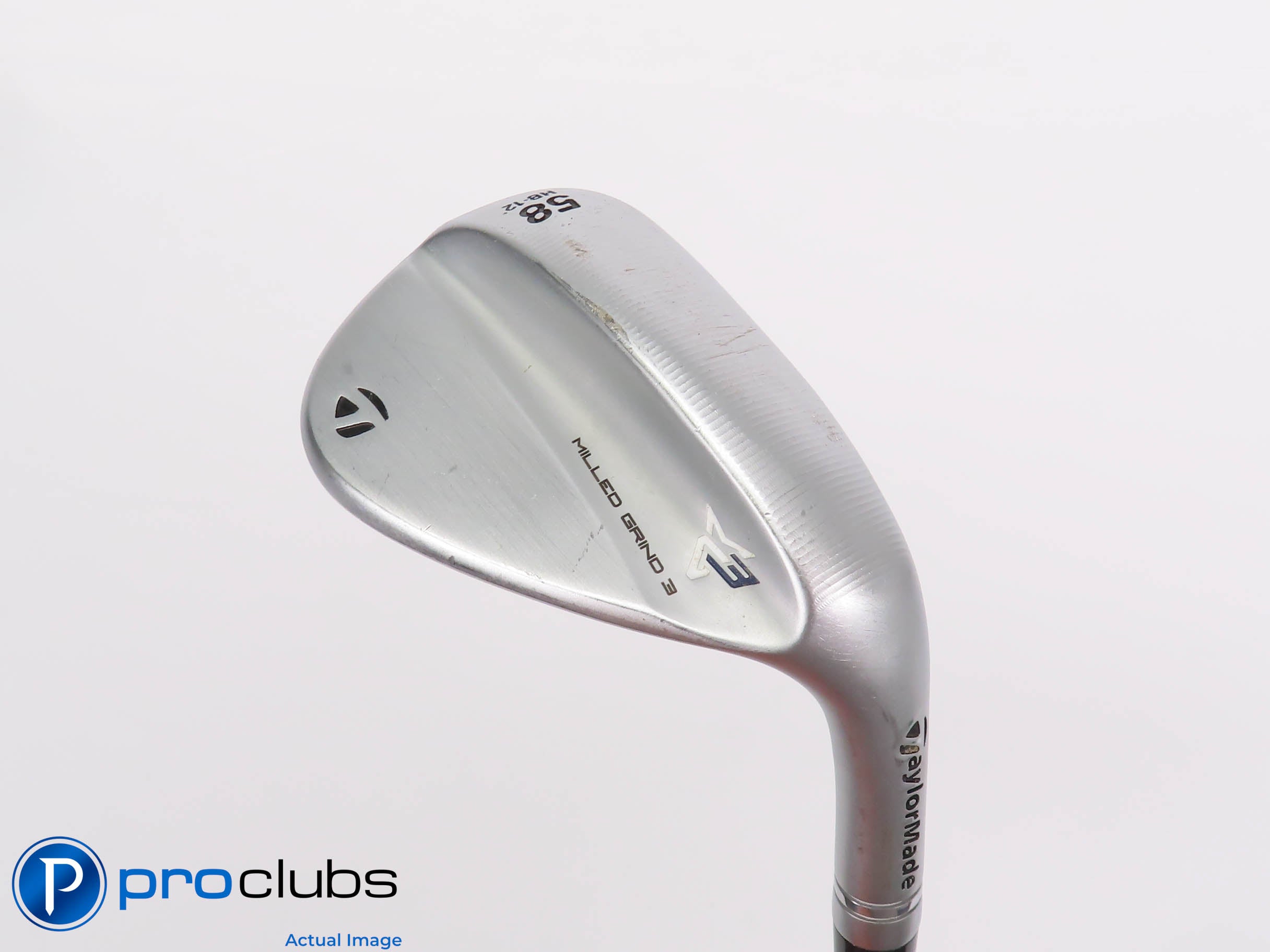 TaylorMade MG3 Milled Grind 3 HB 58*(12*) Wedge - DG S200 Stiff Flex - 443304
