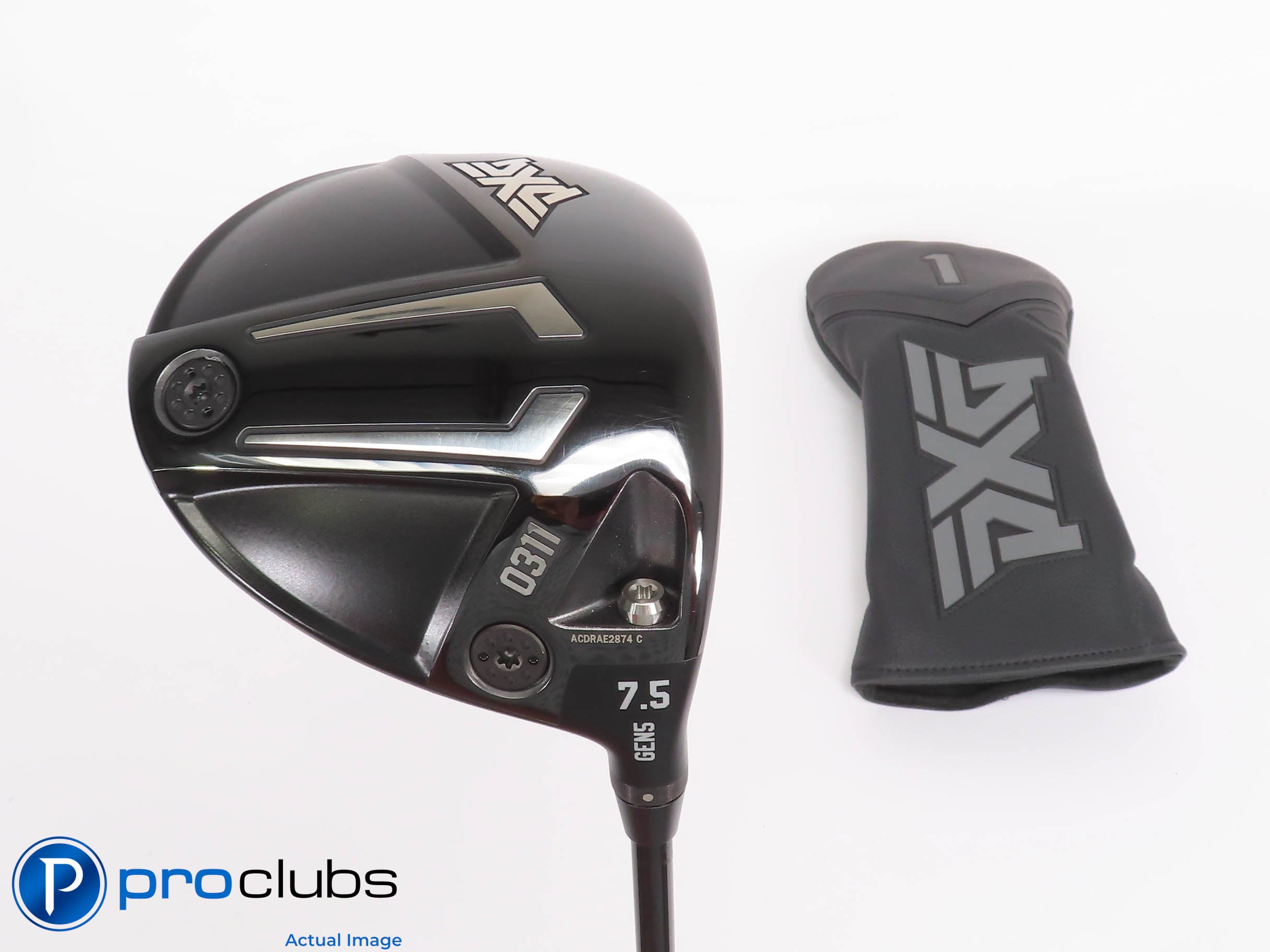 NEW PXG 0311 Gen5 7.5* DRIVER w/Cover - Tensei White AV 65 X-Flex 443555