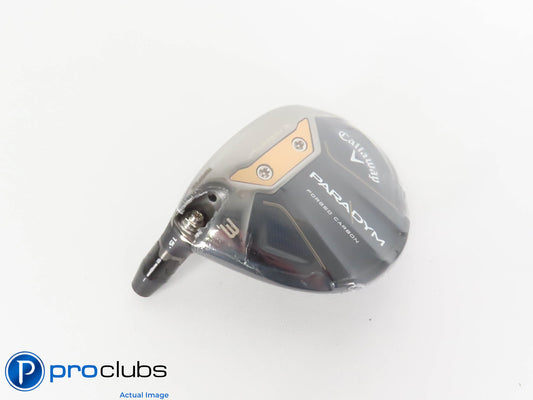 NEW! Left Hand Callaway Paradym 15* 3 Wood - Head Only w/adapter - L/H 403016