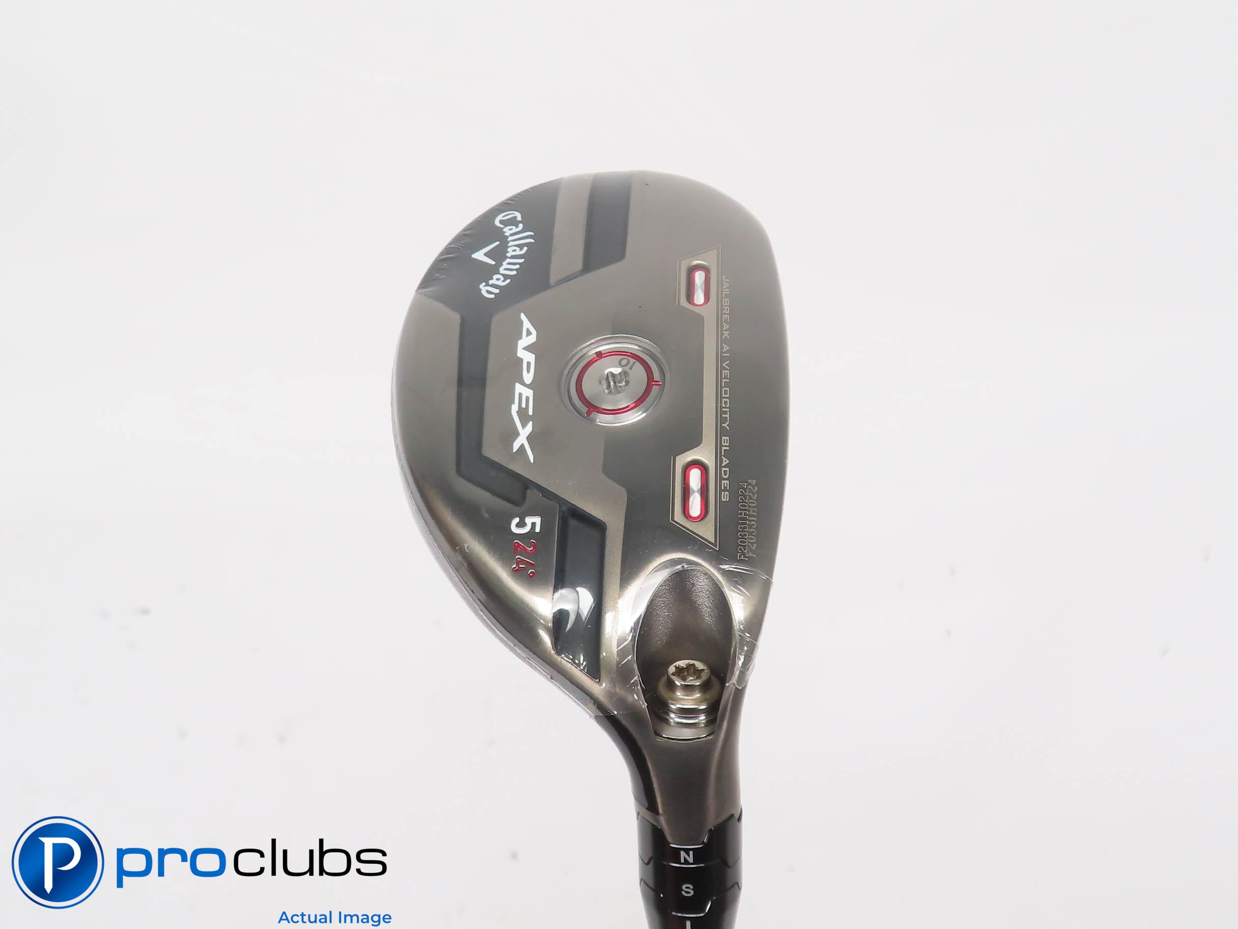 New! Callaway 21' Apex 24* 5 Hybrid - Fuji Pro 2.0 6-R2 Senior Flex - 447167