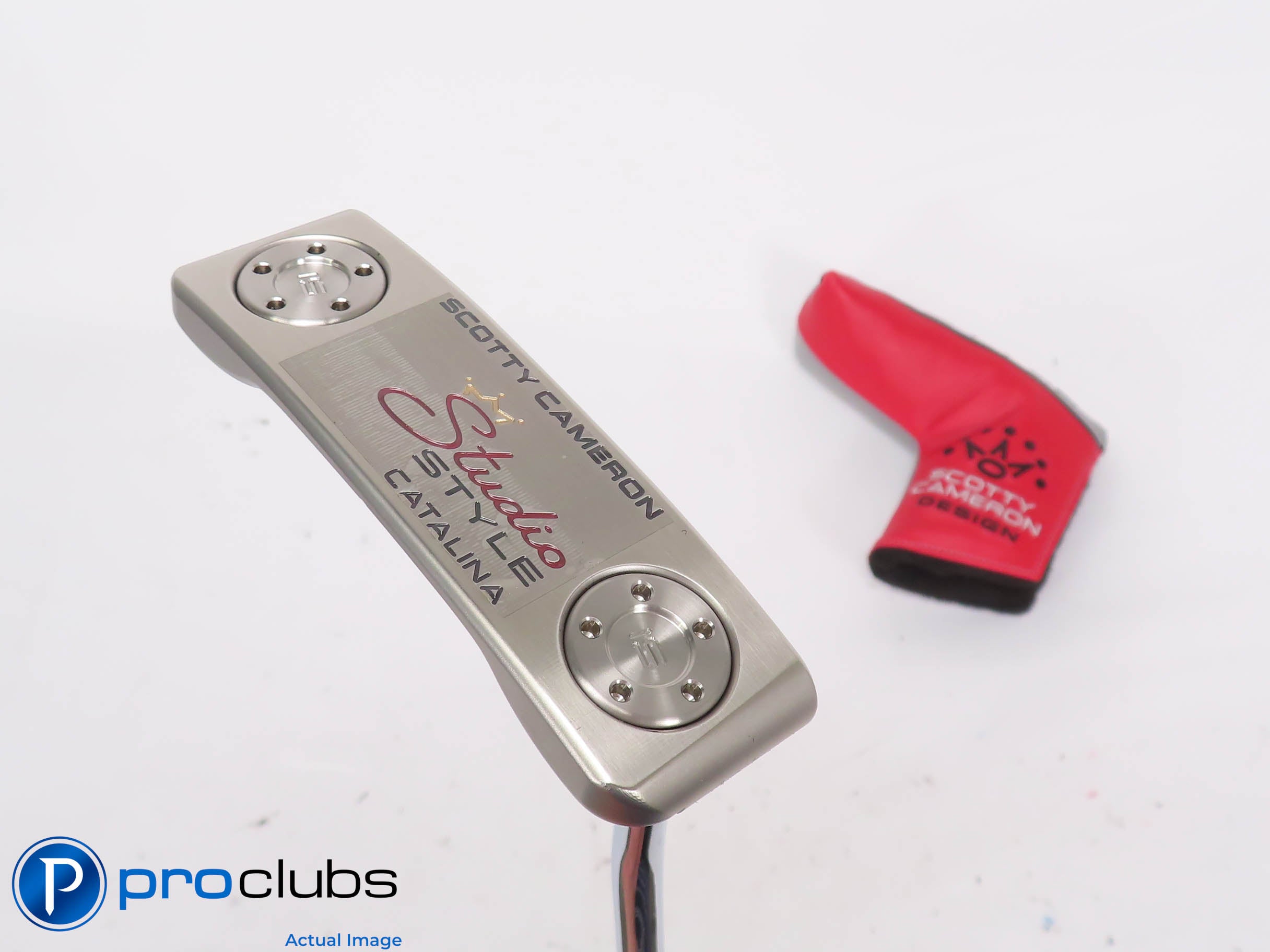 New! Scotty Cameron 2025 Studio Style Catalina 34" Putter w/Cover - 447537