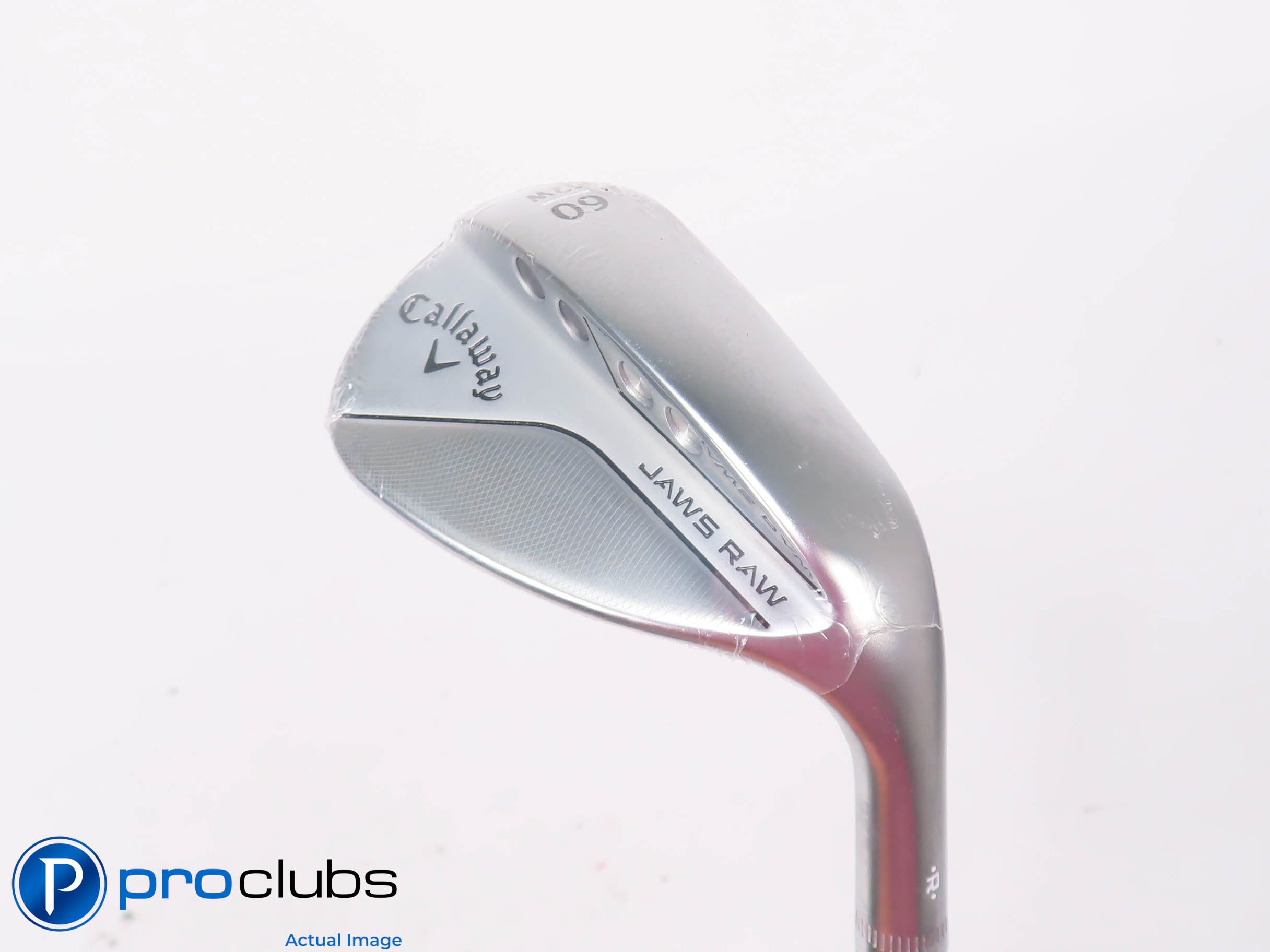 New! Callaway Jaws Raw W-Grind 60*(12*) Wedge - TT Elevate X-Flex Steel - 447631