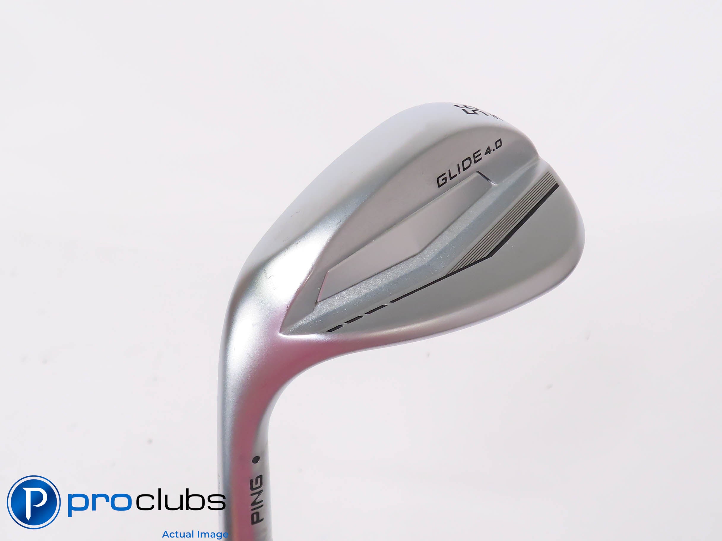 Left Handed PING Glide 4.0 Black Dot S-Grind 56*(12*) Wedge - X-Flex - 447617