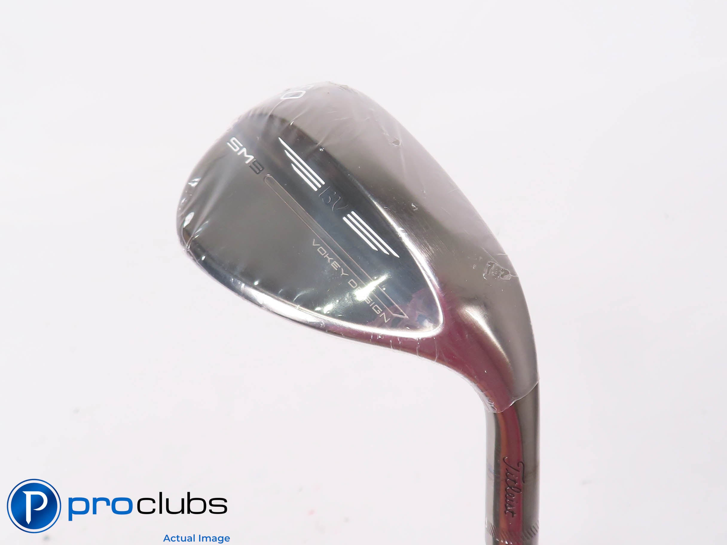New! Titleist Vokey SM9 Brushed Steel D-Grind 60*(12*) Wedge - X-Flex - 447653