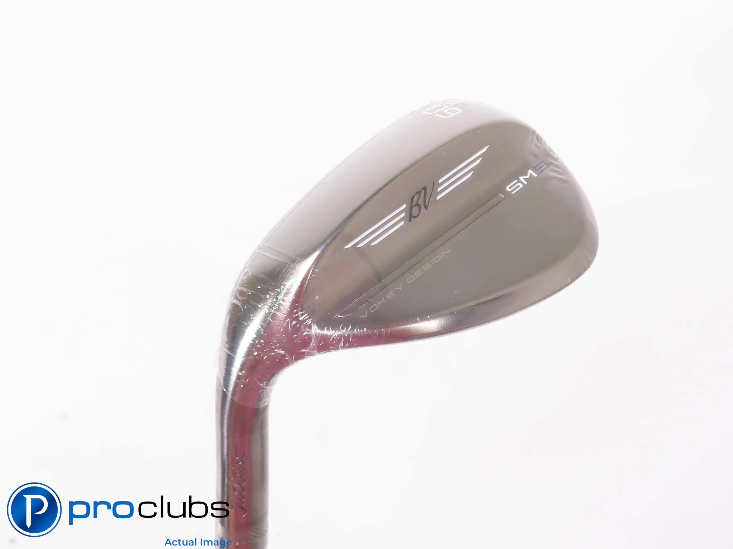 New! Left Handed Titleist Vokey SM9 Brushed Steel K-Grind 60*(14*) Wedge 447643