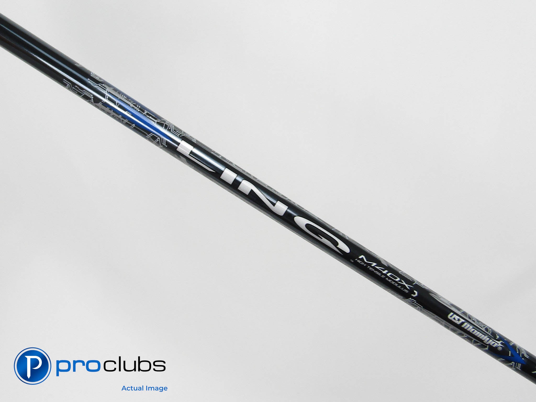 UST Mamiya LIN-Q M40X Blue 7F5 X-Flex Driver Shaft w/ COBRA Tip #446848