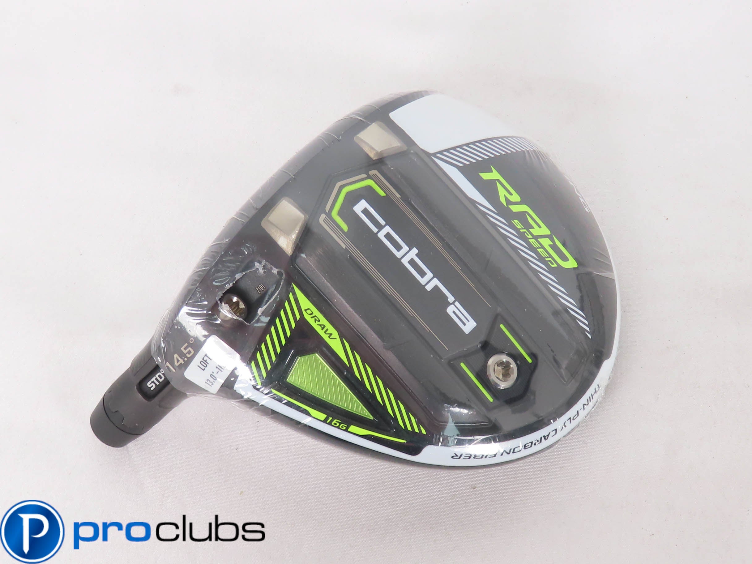 NEW -Left Handed- COBRA RAD SPEED 14.5° 3 WOOD (Head) w/ADAPTER #300100