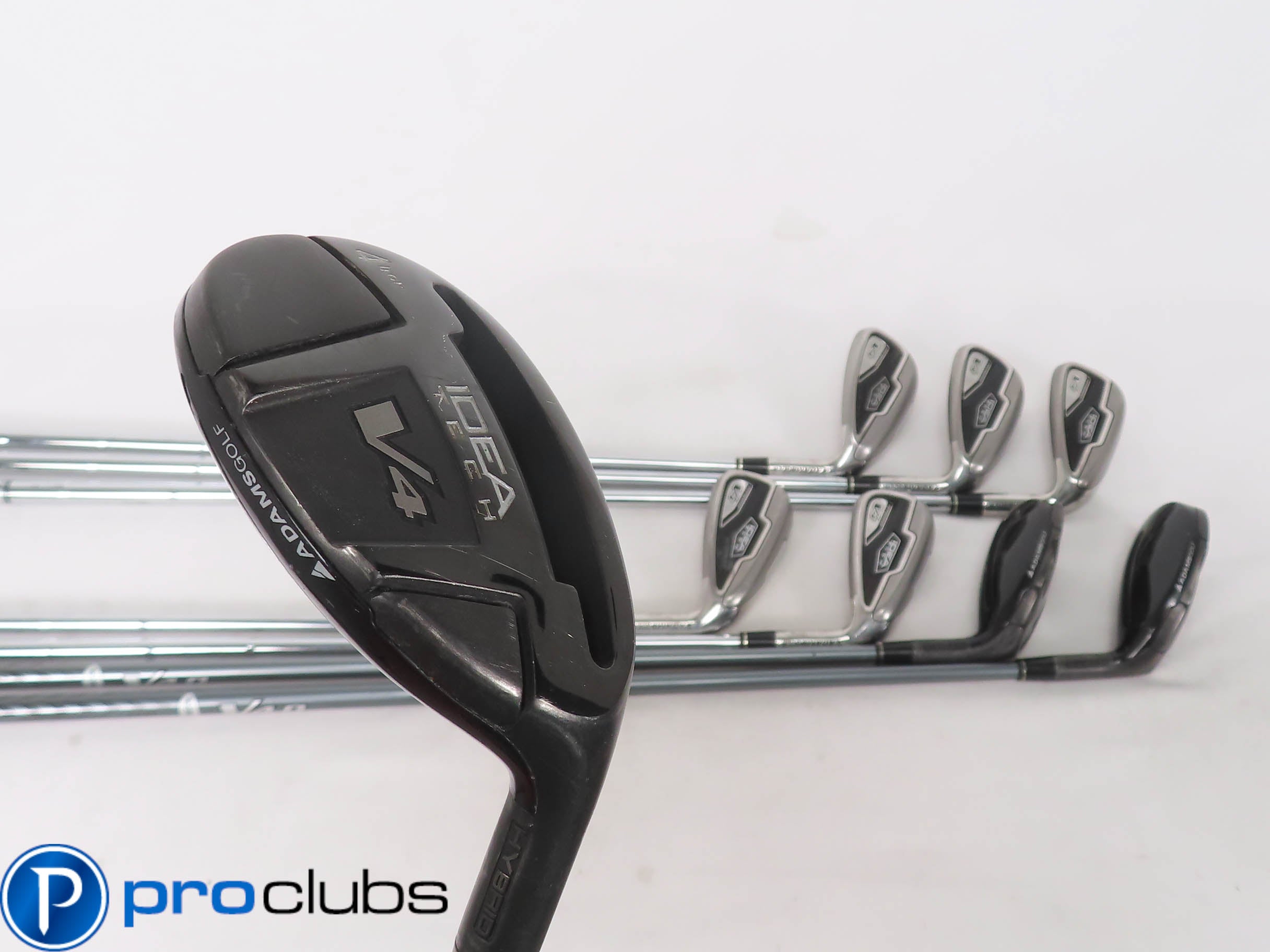 Adams IDEA Tech V4 4H,5H,6H,7-GW Combo IRON SET Regular Flex Graph/Steel 439265