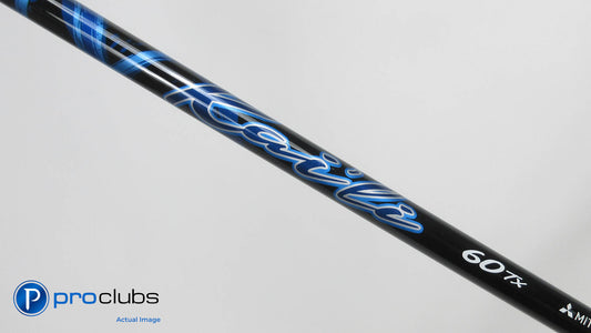 NEW! Mitsubishi TOUR Kai'li Blue PROTOTYPE 60 TX Flex Driver Shaft #404100