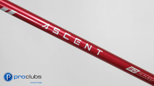 NEW! ALDILA ASCENT Red 60 TX-Flex Driver Shaft .335" #404111