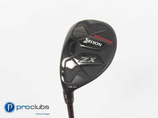 Left Handed Srixon ZX MK II 22* 4 Hybrid - Fujikura Atmos 6R Regular - 404064