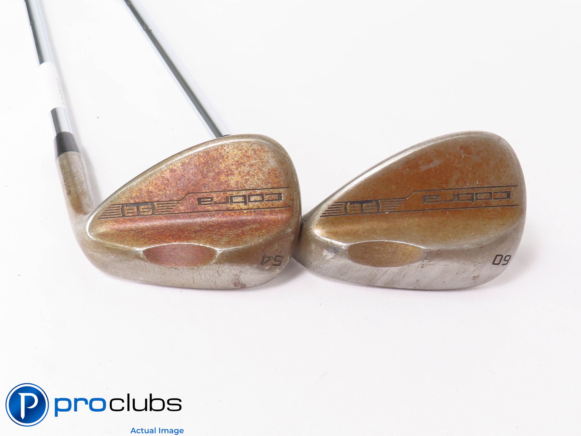 Cobra SnakeBite SB RAW 54*,60* WEDGE SET - DG S200 Stiff Flex Steel 447771